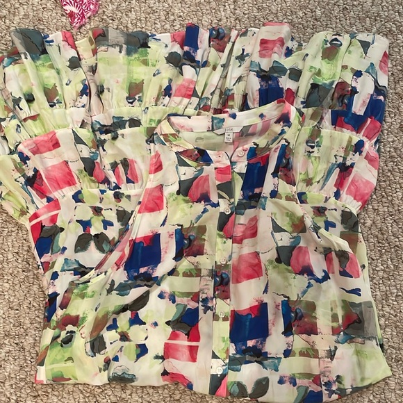 Joie Hayden Moni Silk Sleeveless Printed Dress - Picture 3 of 4